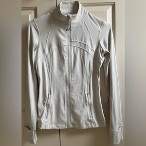 🍒LULULEMON DEFINE Jacket sz 8 BONE WHITE Cream ~ *NULU!